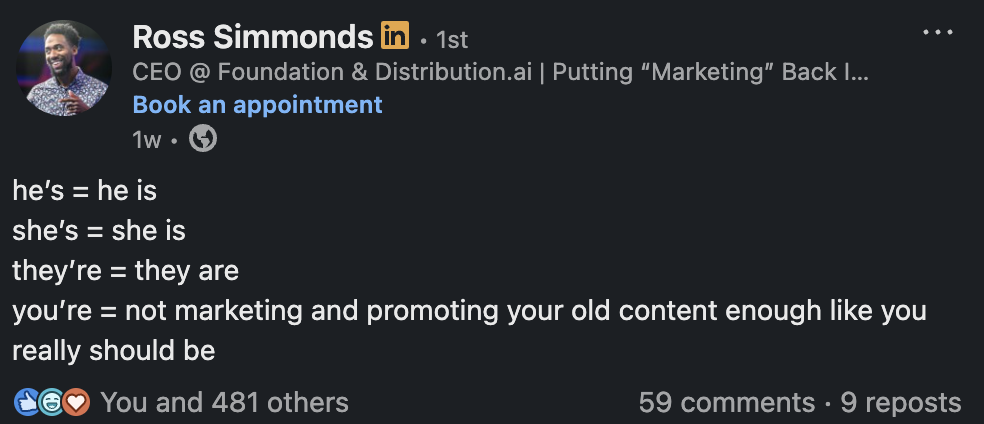 Ross Simmonds on content distribution